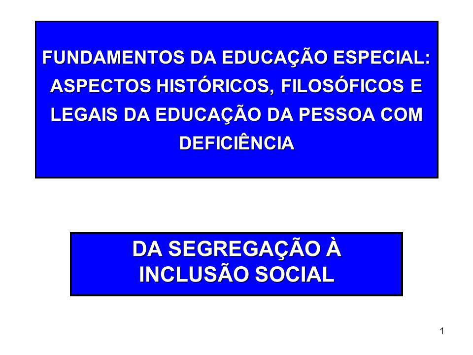 DA SEGREGAÇÃO À INCLUSÃO SOCIAL ppt video online carregar